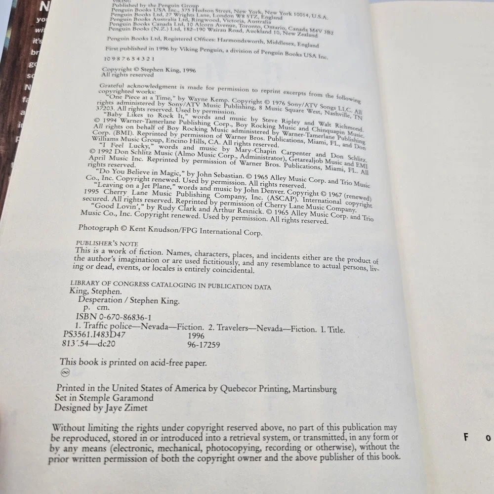 N/A hard bound
